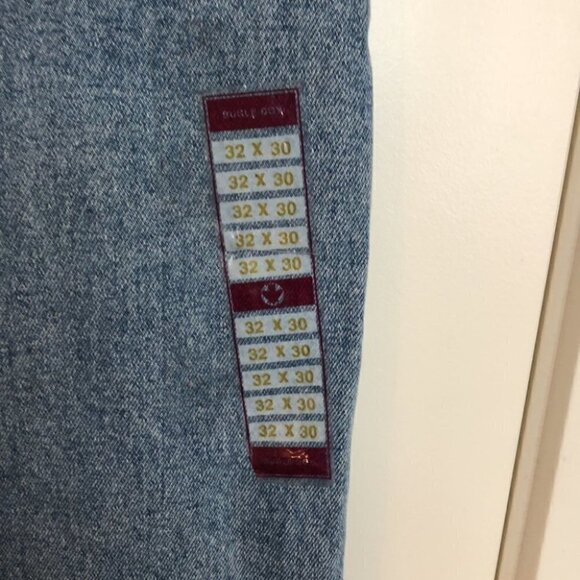 𝅺BUGLE Boys jeans NWT vintage y2k TAPERED MOM jeans vibes sz 32x30 - Picture 5 of 11